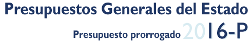 Presupuestos Generales del Estado
