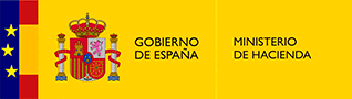 Escudo Gobierno de España. Ministerio de Hacienda.