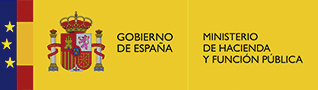 Escudo Gobierno de España. Ministerio de Hacienda y Función Pública.